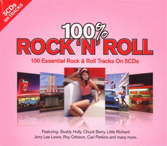 100 Percent Rock N Roll - Various Artists - Música - UNION SQUARE - 0698458961020 - 16 de outubro de 2009