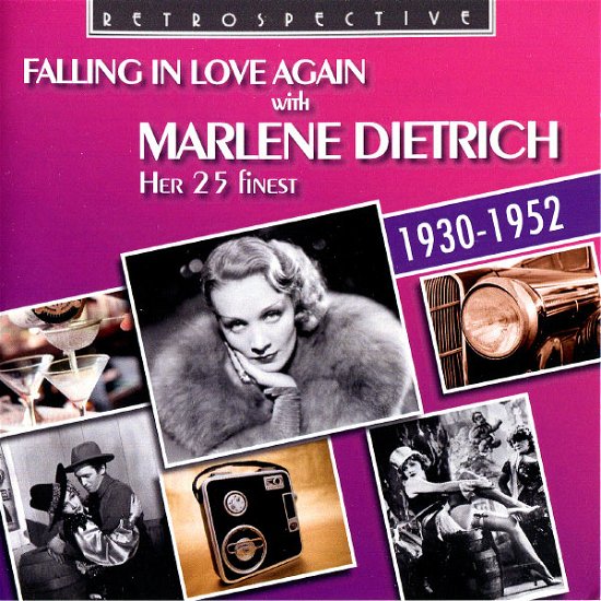 Cover for Dietrich Marlene · Her 25 Finest Retrospective Pop / Rock (CD) (2011)