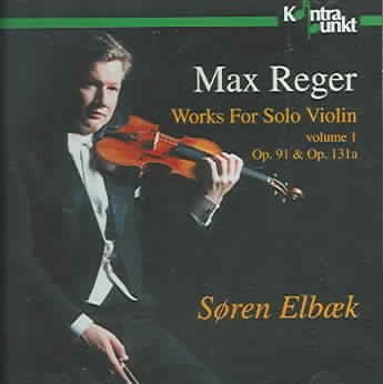 Cover for Max Reger · Works For Solo Violin Op. (CD) (1999)