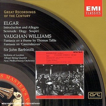 Cover for Barbirolli John · Elgar / Vaughn Williams: Great Recordings of the Century (CD) (2003)