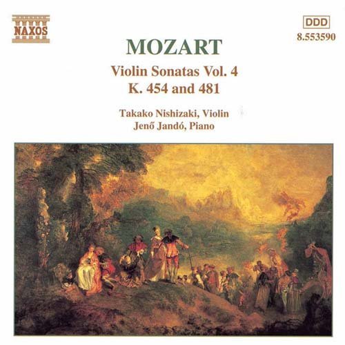 Cover for Mozart / Nishizaki / Jando · Violin Sonatas 4 (CD) (1999)