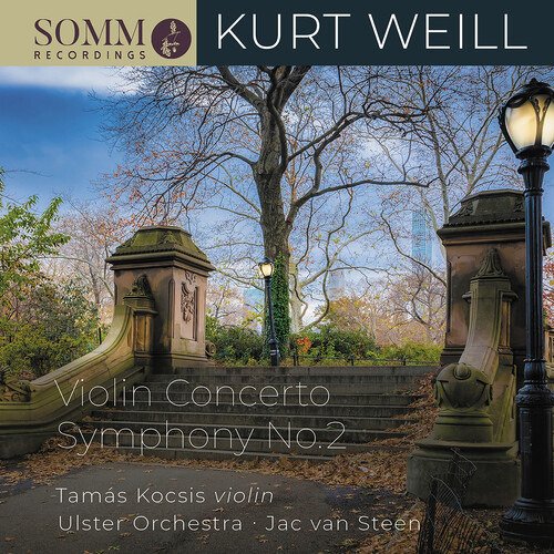 Cover for Kocsis / Ulster Orch / Steen · Kurt Weill: Violin Concerto / Symphony No.2 (CD) (2022)