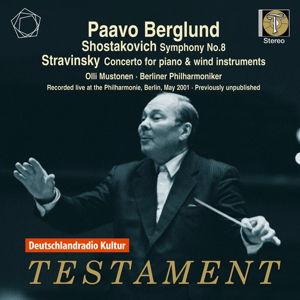 Cover for Berliner Philharmoniker / Mustonen, Olli / Berglund, Paavo · Symphony No.  8 / Concerto for Piano &amp; Wind Instruments Testament Klassisk (CD) (2014)