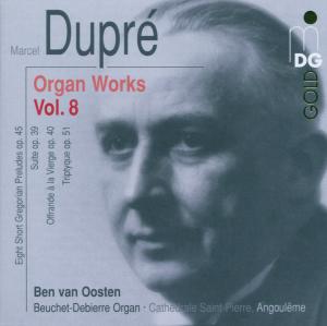 Cover for Dupre / Van Oosten · Organ Works 8 (CD) (2007)