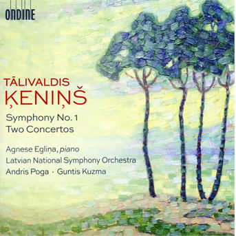 Cover for T. Kenins · Symphony No.1 &amp; Two Concertos (CD) (2020)