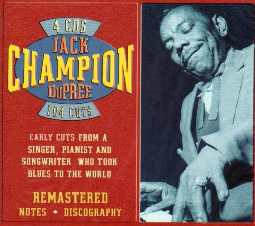Cover for Jack -Champion- Dupree · Early Cuts From A Singer Pianist (CD) [Remastered edition] (2022)