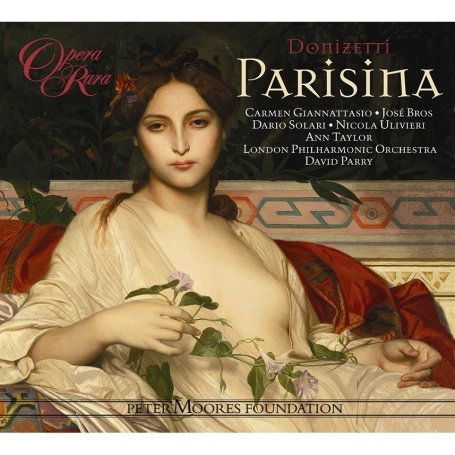 Cover for David Parry · Donizetti: Parisina (CD) (2009)