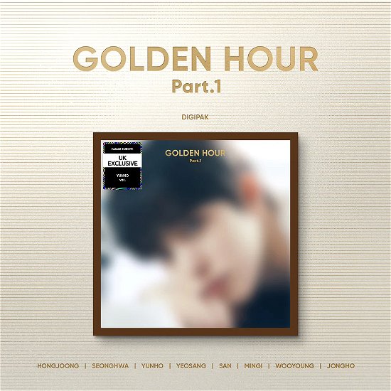 Golden Hour pt.1 - ATEEZ - Musiikki - KQ Ent. / Hello82 - 0810141852020 - perjantai 31. toukokuuta 2024