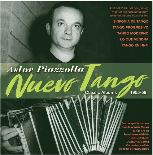 Nuevo Tango: Classic Albums 1955-59 - Astor Piazzolla - Música - ACROBAT - 0824046345020 - 9 de diciembre de 2022