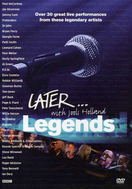 Cover for Later · Legends (DVD) (2003)