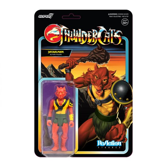 Thundercats Reaction Fig - Jackalman (Toy Variant) - Thundercats Reaction Fig - Jackalman (Toy Variant) - Merchandise - SUPER 7 - 0840049807020 - January 10, 2023