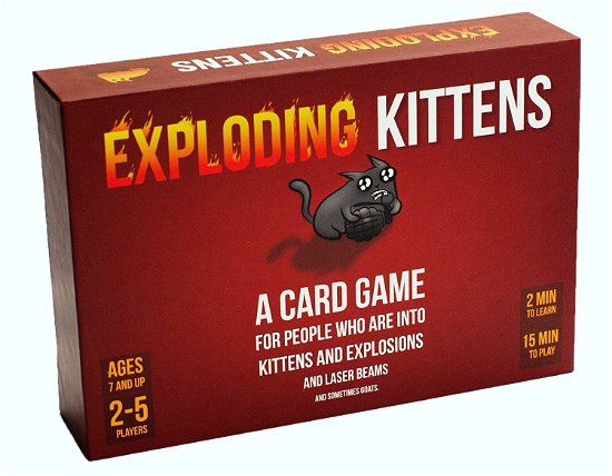 Exploding Kittens - Original Edition -  - Bordspel -  - 0852131006020 - 2016