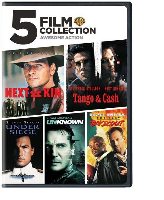 Cover for 5 Film Collection: Awesome Action Collection (DVD) (2016)