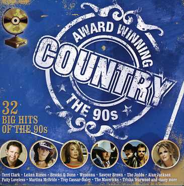 AWARD WINNING COUNTRY-THE 90s-V/A - Various Artists - Música - SONY/BMG - 0886970529020 - 15 de janeiro de 2007