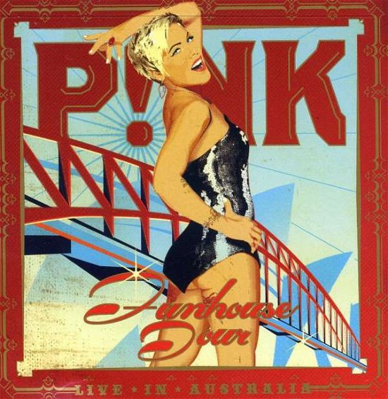 Cover for Pink · Funhouse Tour: Live in Australia (W/dvd) (Cln) (DVD) [Clean edition] (2009)