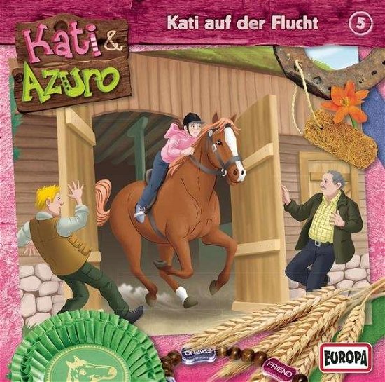 Cover for Kati &amp; Azuro · 005/kati Auf Der Flucht (CD) (2013)