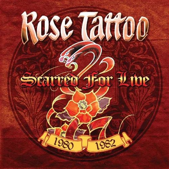 Cover for Rose Tattoo · Scarred for Live 1980-1982 (Bo (CD) (2018)