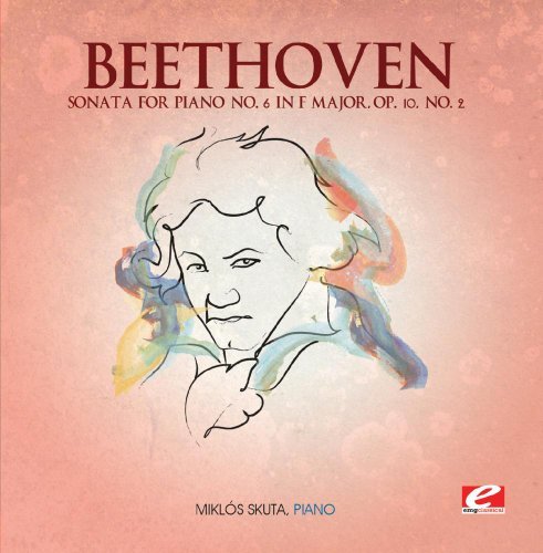 Cover for Beethoven · Sonata For Piano 6 In F Major (CD) [EP edition] (2013)