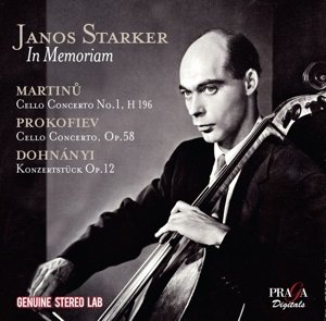 In Memoriam - Janos Starker - Musik - PRAGA DIGITALS - 3149028043020 - 22 januari 2016