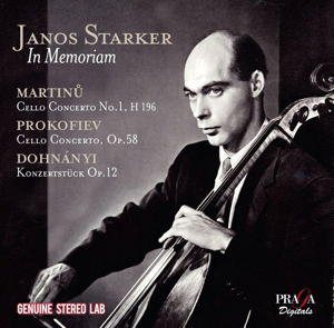 In Memoriam - Janos Starker - Muziek - PRAGA DIGITALS - 3149028043020 - 22 januari 2016