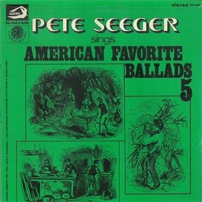 Cover for Pete Seeger  · American Favorite Ballads Vol.5 (VINYL)