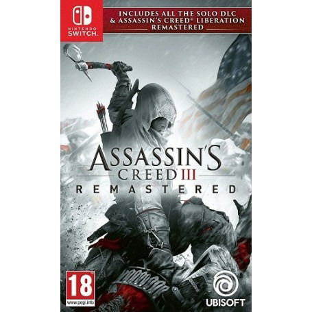 Cover for Switch · Assassin's Creed 3 - Remastered (switch) (MERCH) (2019)