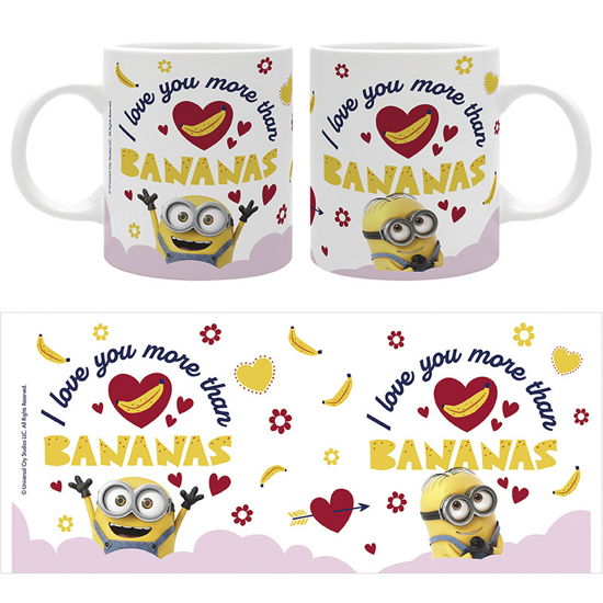 MINIONS - Mug 320ml - LOVE - I LOVE YOU MORE THAN - Minions - Merchandise - The Good Gift - 3665361109020 - 