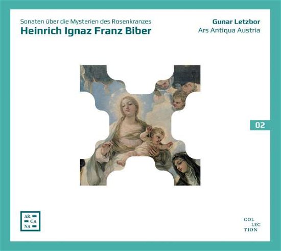 Cover for Ars Antiqua Austria / Gunar Letzbor · Biber: Sonaten Uber Die Mysterien Des Rosenkranzes (CD) (2021)