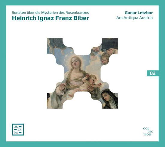 Cover for Ars Antiqua Austria / Gunar Letzbor · Biber: Sonaten Uber Die Mysterien Des Rosenkranzes (CD) (2021)