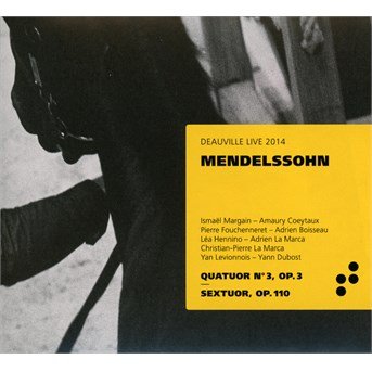Cover for F. Mendelssohn-Bartholdy · Quatuor No.3 (CD) (2017)