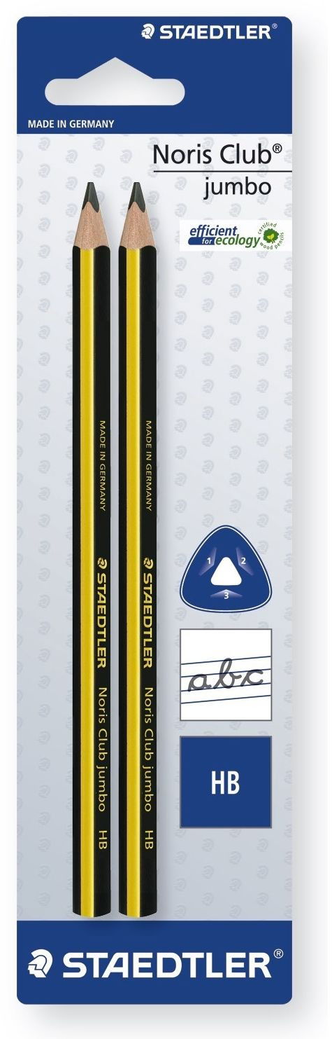 STAEDTLER Bleistift NC jumbo 2 ST Blisterkarte - Staedtler - Gadżety - Staedtler - 4007817119020 - 1 maja 2024