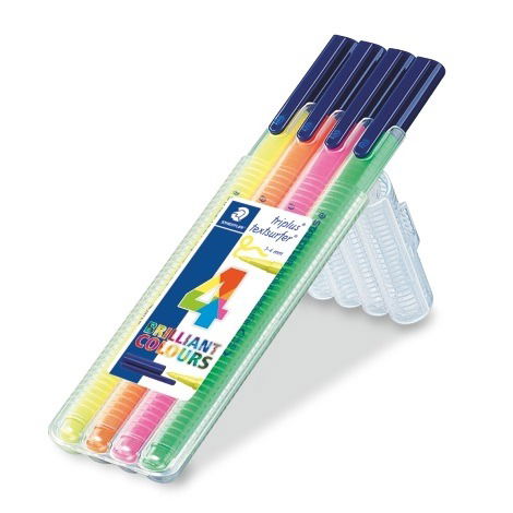 Cover for Staedtler · STAEDTLER Textmarker triplus textsurfer 4St Box (ACCESSORY) (2024)