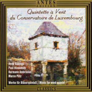 Cover for Badings / Quintette a Vent Du Conservatoire Du · Music for Wind Quintet (CD) (1997)
