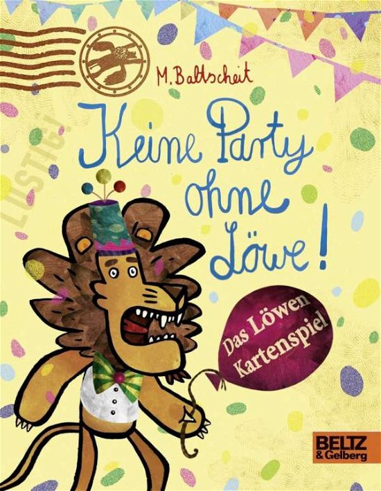 Cover for Martin Baltscheit · Spiel Keine Party ohne Löwe! (Legetøj)