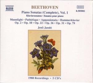 Cover for Jenö Jando · * Sämtliche Klaviersonaten Vol.1 (CD) (1997)