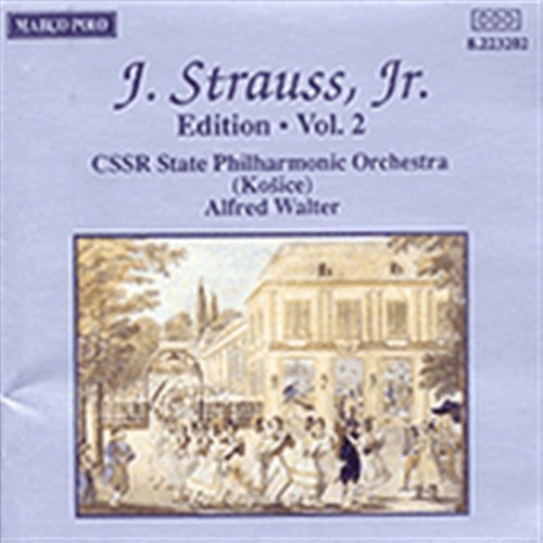 Cover for Walter / Staatsphilh. Der Cssr · J.Strauss,Jr.Edition Vol.2 *s* (CD) (1991)