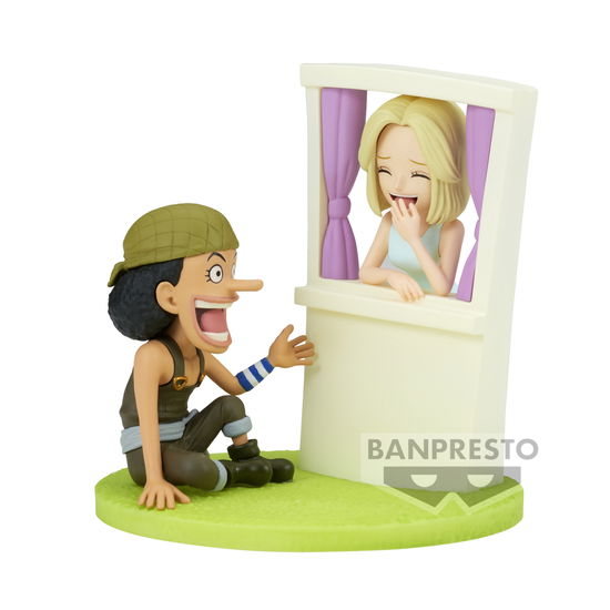 Cover for Banpresto · Banpresto Wcf – Log Stories: One Piece - Usopp &amp; Kaya Statue (7cm) (88702) (MERCH)