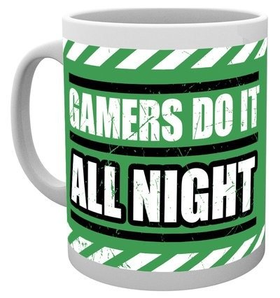 Gaming: All Night (Mug) - Gb Eye - Merchandise - Gb Eye - 5028486285020 - 30. juni 2016