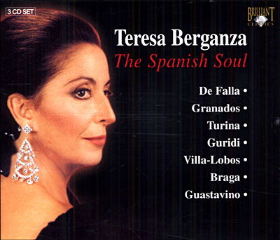 Cover for Teresa Berganza · The Spanish Soul (CD)