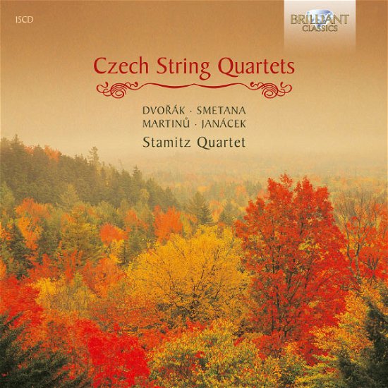 Cover for Stamitz Quartet · Czech String Quartets Brilliant Klassisk (CD) (2013)