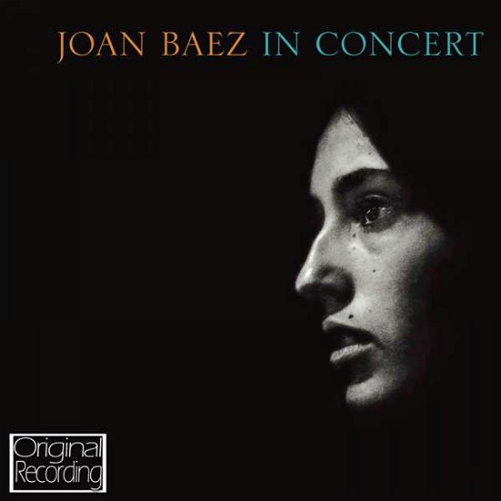 Cover for Joan Baez · Joan Baez In Concert (CD) (2013)