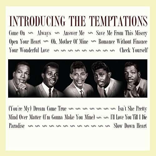 Cover for The Temptations · Introducing The Temptations Hallmark Pop / Rock (CD) (2016)