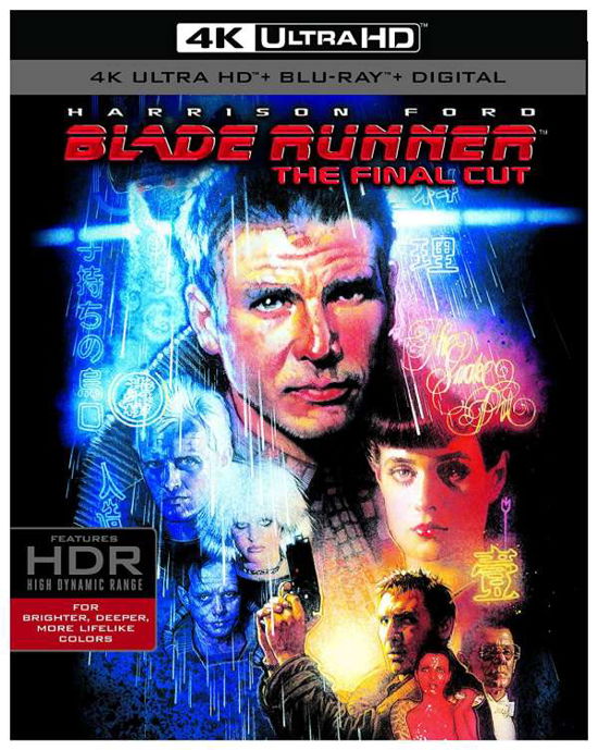 Cover for Harrison Ford,rutger Hauer,sean Young · Blade Runner: Final Cut (4K UHD Blu-ray) (2017)