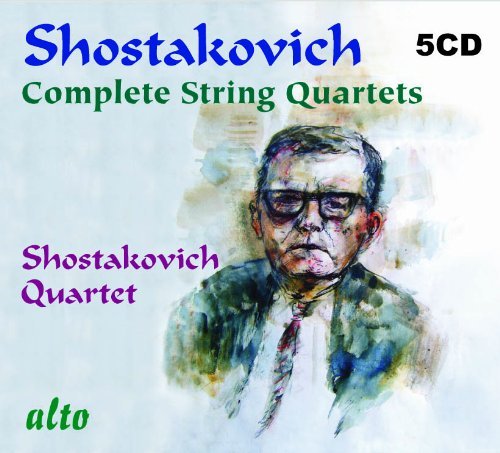 Cover for Shostakovich Quartet · Shostakovich Cpte String Qtts Incl Op36. (CD) [Box set] (2010)