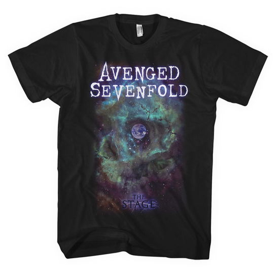 Cover for Avenged Sevenfold =t-shir · Space Face Black (MERCH) [size S] (2016)