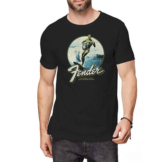 Fender Unisex T-Shirt: Surfer - Fender - Merchandise -  - 5056012036020 - 