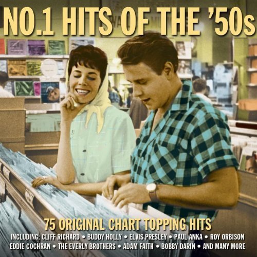 No.1 Hits Of The '50s. 3cd's, 75 Org. Topping Hits - No.1 Hits of the 50's / Various Artists - Music - ONE DAY MUSIC - 5060255180020 - August 11, 2011