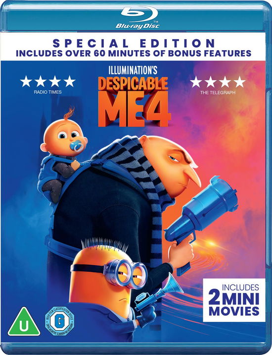 Cover for Despicable Me 4 Bluray (Blu-ray) (2025)