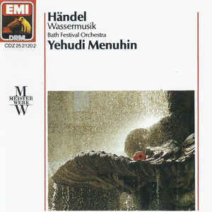 Cover for Menuhin Yehudi · Handel: Water Music (CD) (2004)