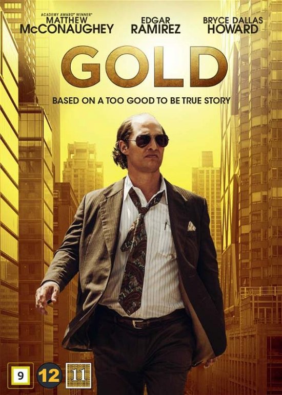 Cover for Matthew McConaughey / Edgar Ramirez / Bryce Dallas Howard · Gold (DVD) (2017)
